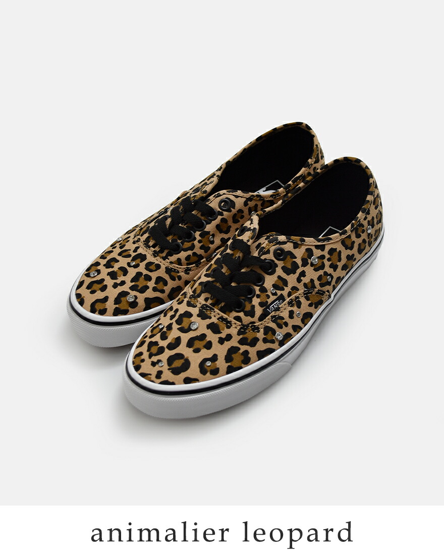 VANS（ヴァンズ） オーセンティック レオパード ローカット スニーカー