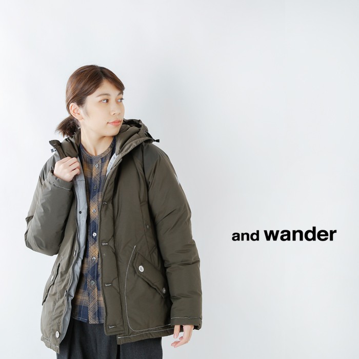 アンドワンダー and wander ダウンベスト | monsterdog.com.br