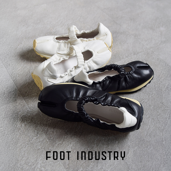 FOOT INDUSTRY フットインダストリー レザー ワンストラップ タビ