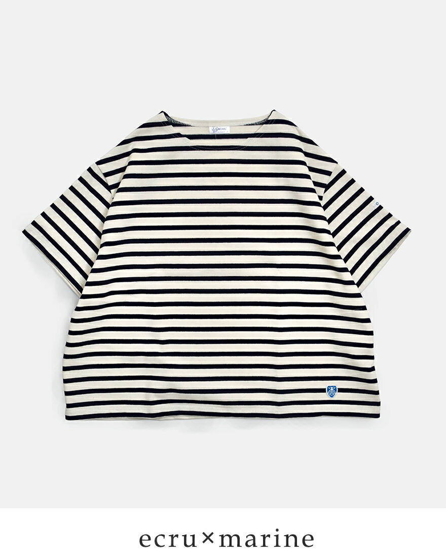 オーチバル ORCIVAL  オーシバル コットンロード クルーネック 半袖 Tシャツ b258-26ss  春夏 レディース海外出荷不可 2026ss新作の画像