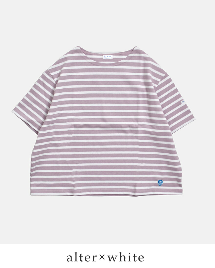 オーチバル ORCIVAL  オーシバル コットンロード クルーネック 半袖 Tシャツ b258-26ss  春夏 レディース海外出荷不可 2026ss新作の画像