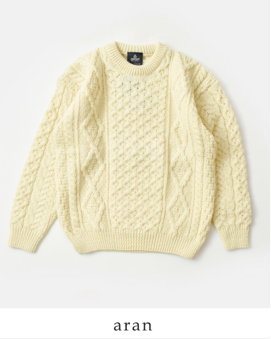 Aran Woollen Mills アランウーレンミルズ ヘリテージ ウーステッド ウール ケーブル編み ニット プルオーバー b392 レディース  : b392 : aranciato ヤフー店 - 通販 - Yahoo!ショッピング