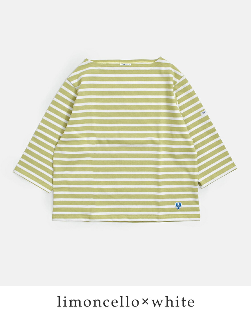 オーチバル ORCIVAL  オーシバル コットンロード ショートレングス ボートネック 半袖 Tシャツ b512 レディース  春夏海外出荷不可 2026ss新作の画像