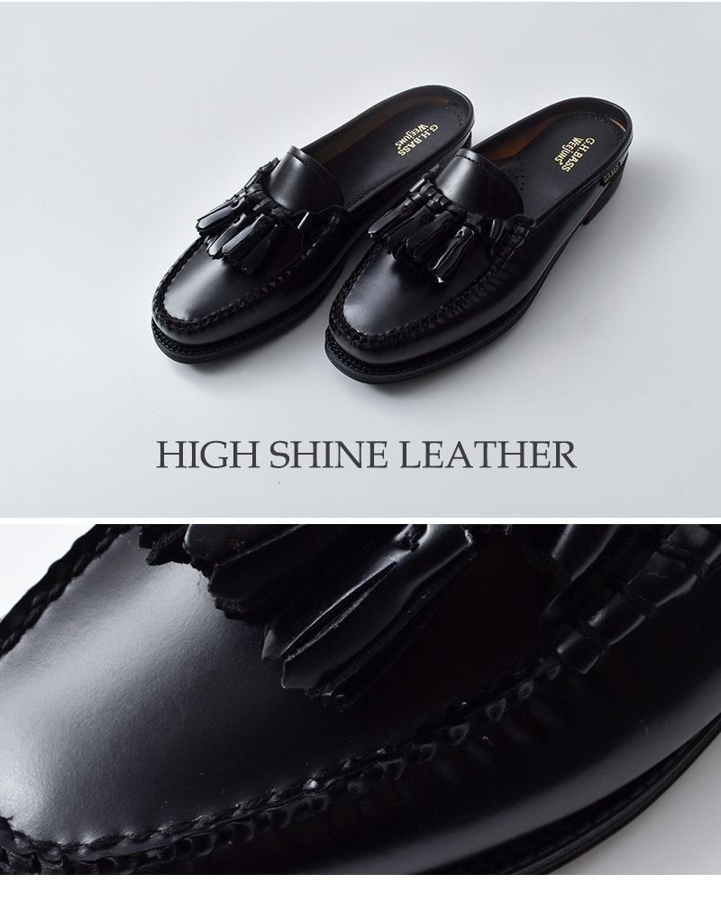 G.H.BASS 【50%OFF】ジーエイチバス テトラ タッセル スライド