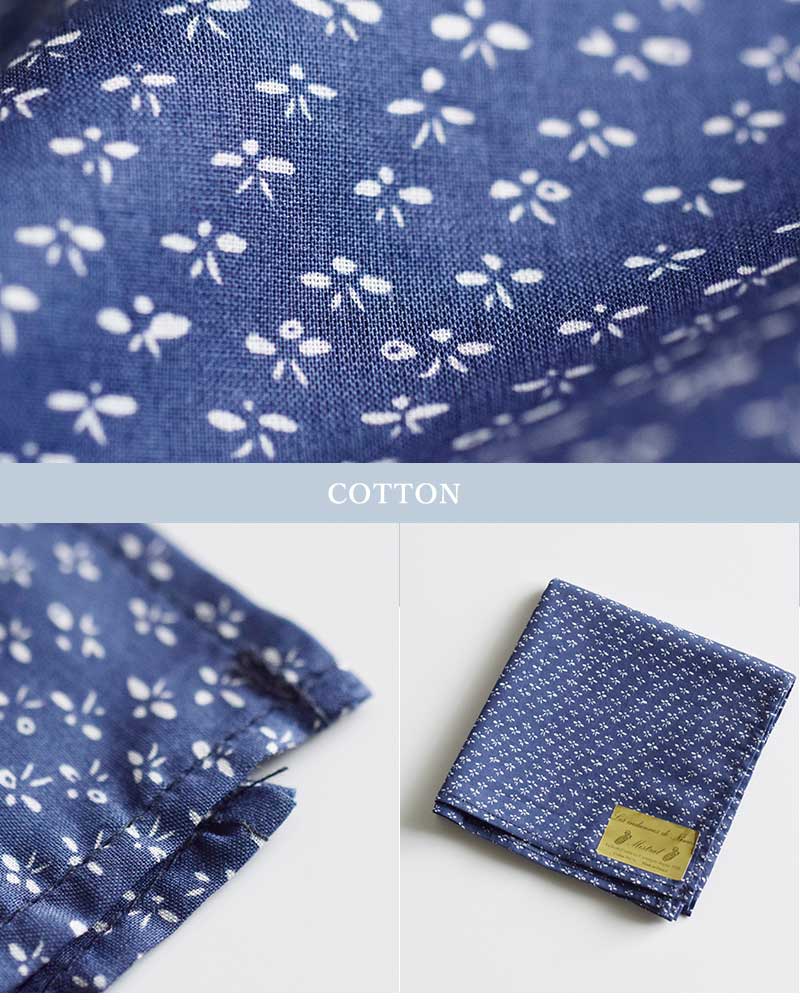 Mistral Les indiennes de Nimes(ミストラル レザンディエンヌ ドゥ ニーム)総柄ハンカチbandana-mistral