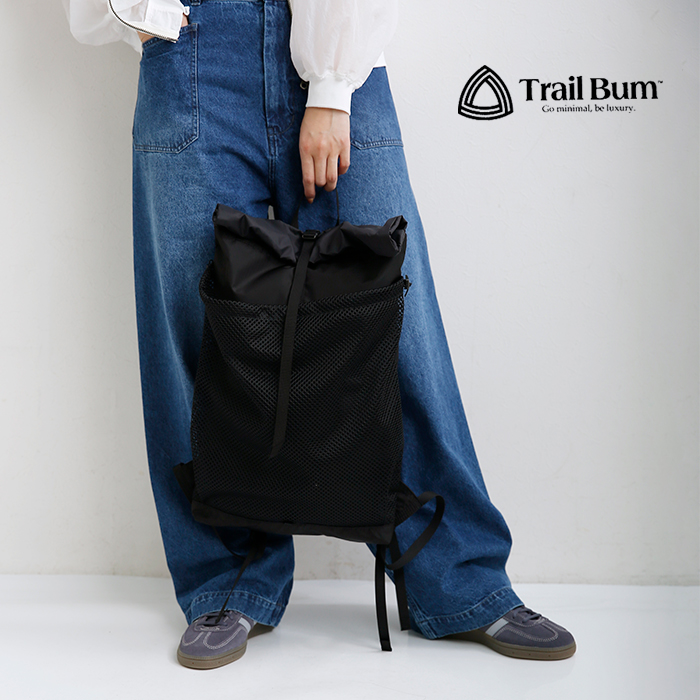 TRAIL BUM（トレイルバム） メッシュ ポケット 軽量 バックパック BIG