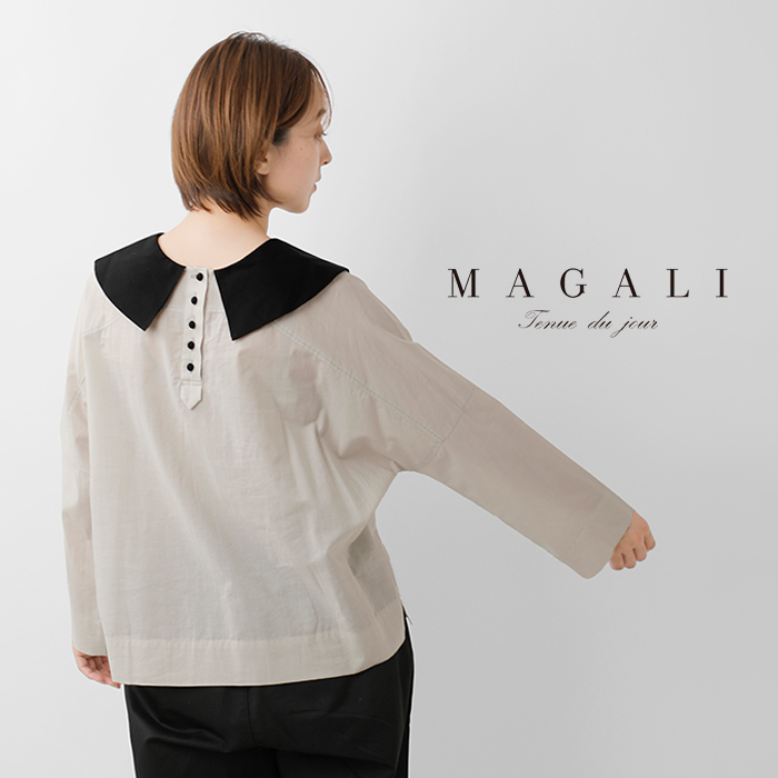 MAGALI（マガリ） セール【40%OFF】マガリ コットン シルク ビッグ
