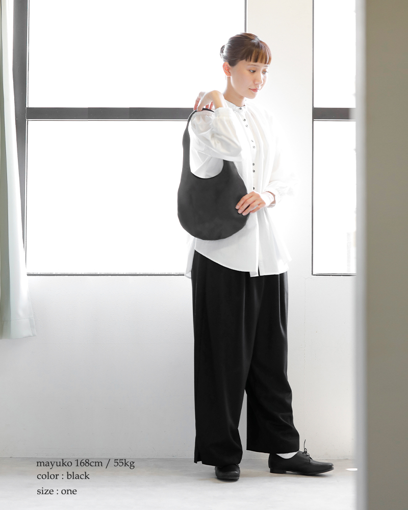 Sarah μ サラミュー キップレザー ワンショルダー バッグ bn-006