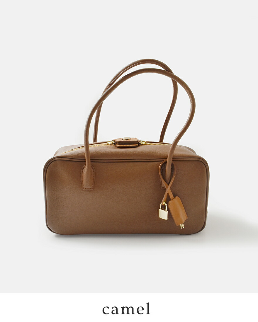 mononogu（モノノグ） レザー ブリッジ ランドスケープ ボストンバッグ