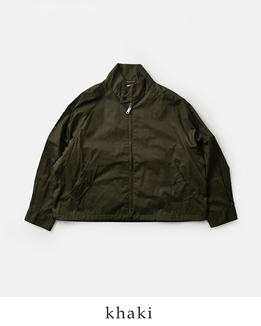 BARACUTA（バラクータ） コットンタイプライター スタンドカラー