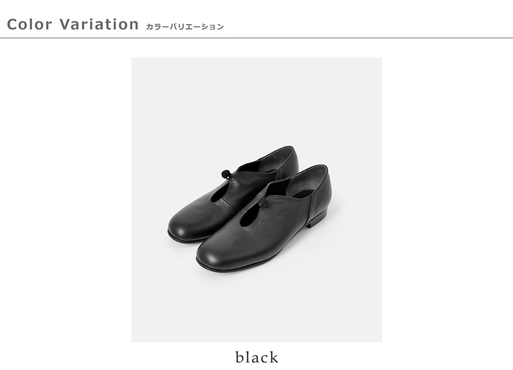 chausser（ショセ） レザー フラットシューズ c-2324 レディース