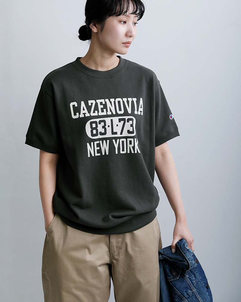 sfc フレンチテリースウェット　半袖 Champion（チャンピオン） フレンチテリー 半袖 プリント スウェット