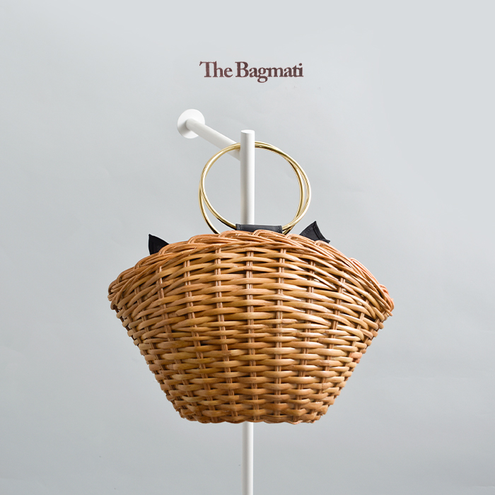BAGMATI カゴハンドルBAG The Bagmati（ザバグマティ） かごバッグ カゴバッグ 「BAGMATI