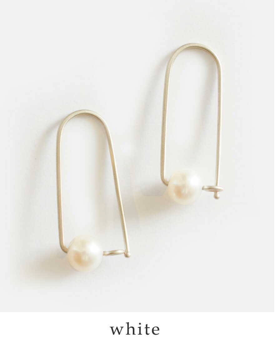 カーラ カルーソ Carla Caruso スモール パール 14kt Gold アーチ ピアス Small Pearl Arch Earrings ccj1-059 レディース | Caruso | 01