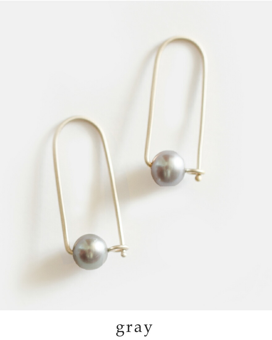 カーラ カルーソ Carla Caruso スモール パール 14kt Gold アーチ ピアス Small Pearl Arch Earrings ccj1-059 レディース | Caruso | 02