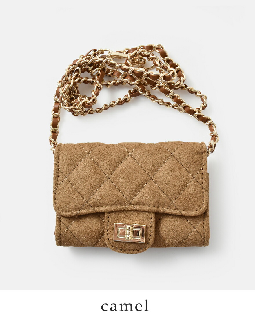 VELETTO（ベレット） ヴィーガンスエードレザー ショルダーバッグ ce