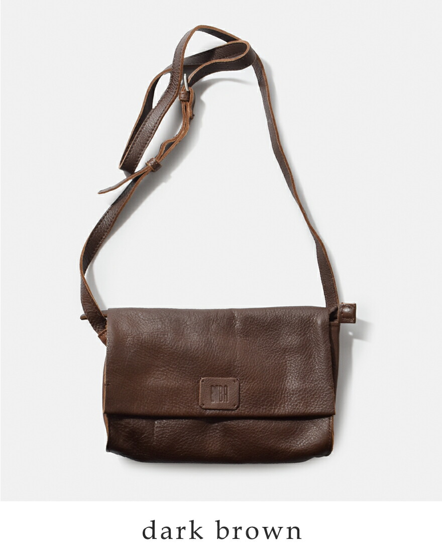 BIBA（ビバ） カウハイドレザー クロス フラップ バッグ CHESTER TB