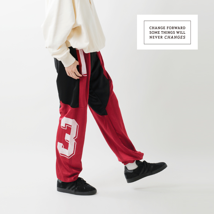 リメイクトラックジャージーパンツ aranciato 【60%OFF】CHANGES チェンジーズ リメイク ジャージ