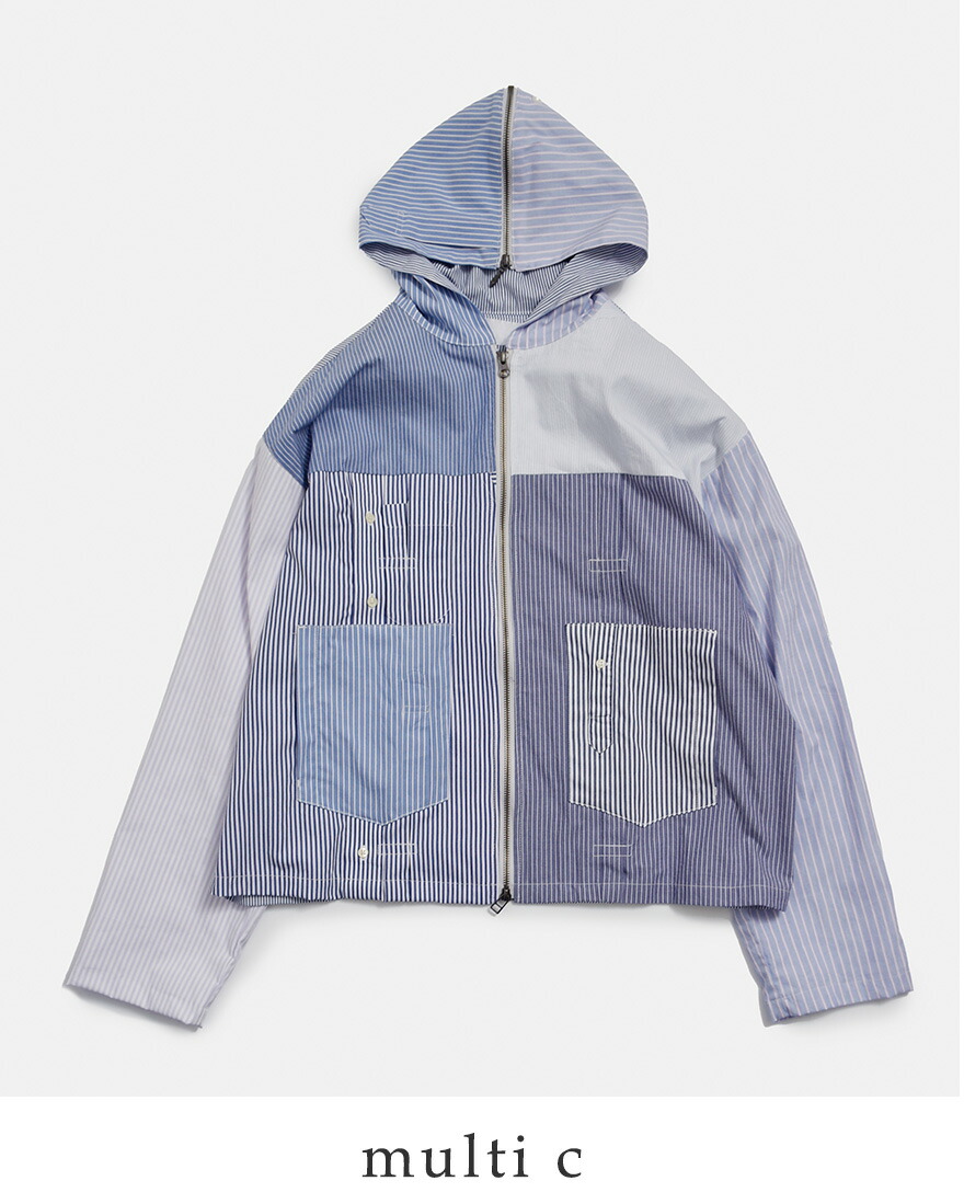 セール【30%OFF】チェンジーズ CHANGES リメイク ジップ フード