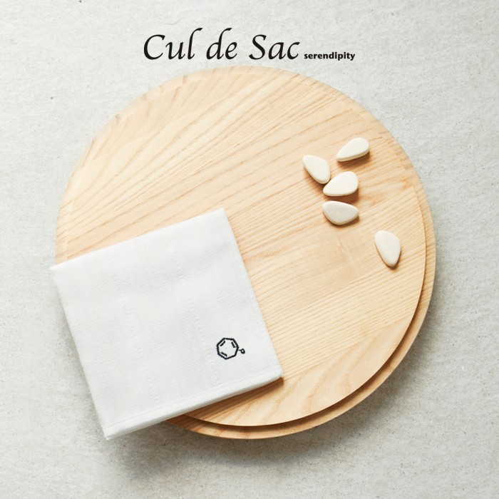 Cul de Sac(カルデサック)青森ヒバ蚊帳生地ふきん cj0074