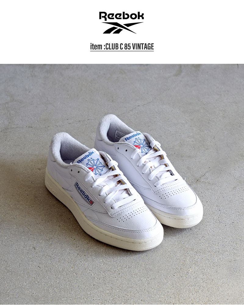 Reebok（リーボック） クラブシー 85 ヴィンテージ スニーカー CLUB C 