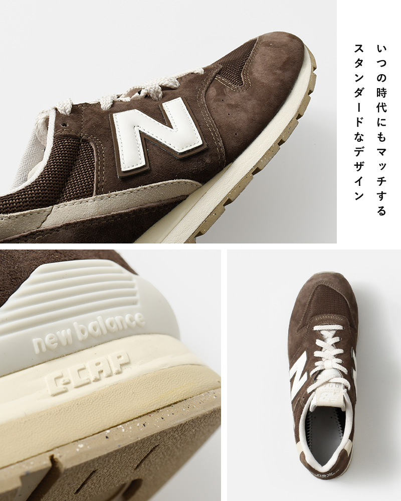 newbalanceスエードメッシュアッパーランニングスニーカー“CM996”cm996-uo2-un2-um2