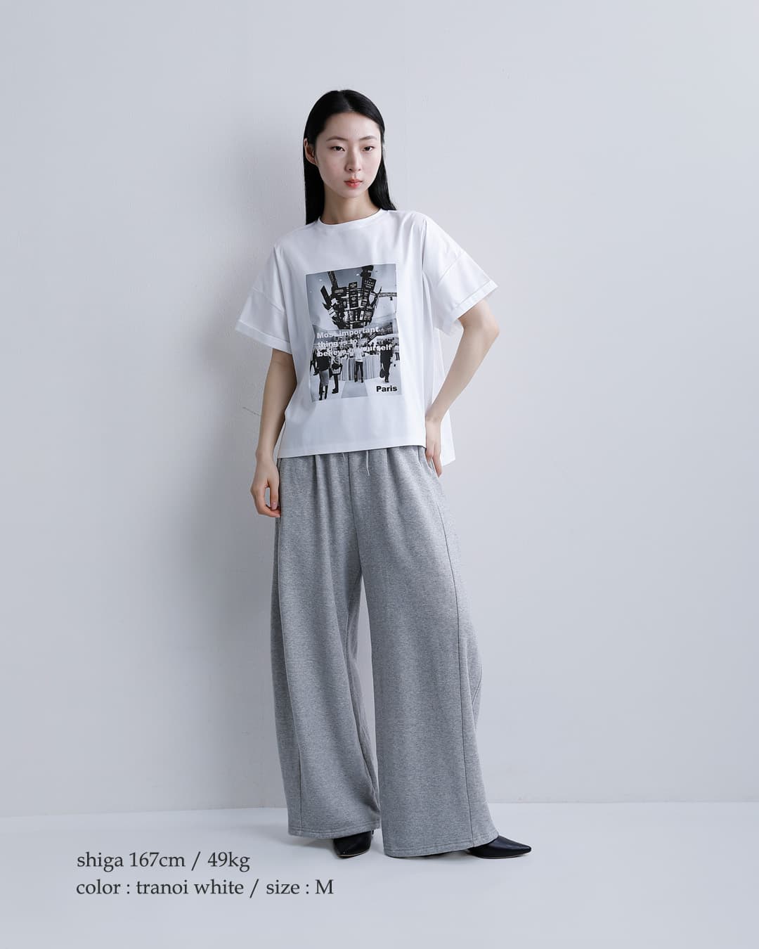 メゾンドメール maison de mer コットン プリント Tシャツ Tranoi 