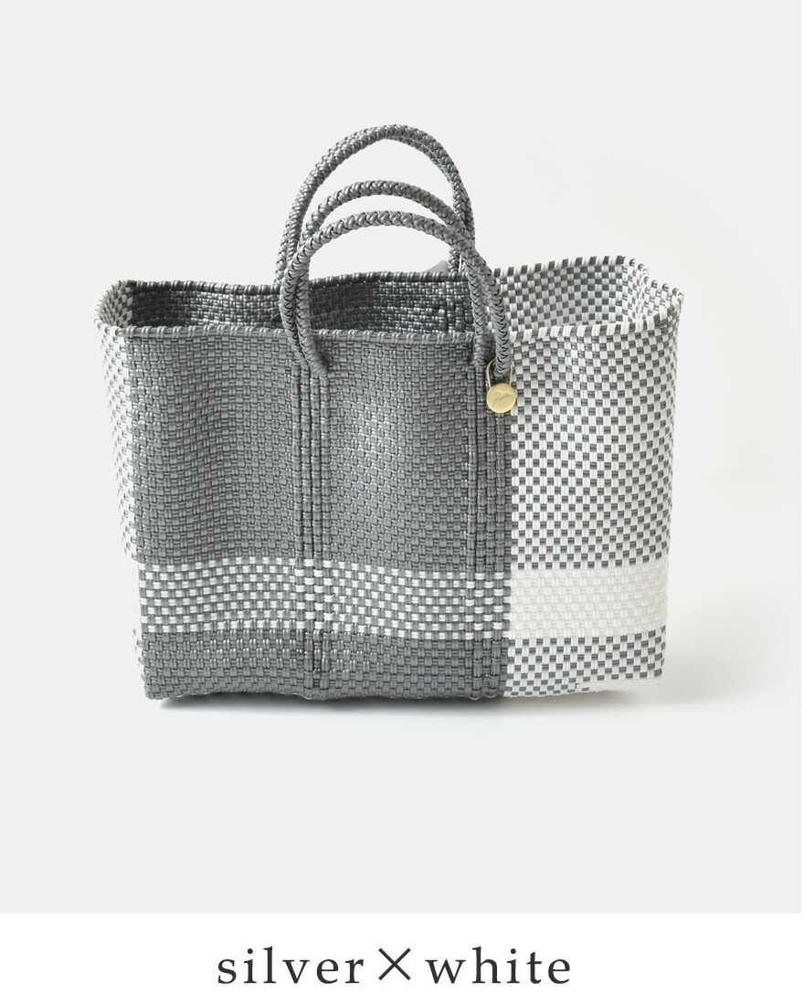 【クーポン対象】レトラ  Letra ショート メルカドバッグ SHORT CROSS LINE  かごバッグ マルシェバッグ 丈夫 耐久性 水洗い A4 スクエア型 2025ss新作 | Letra | 01