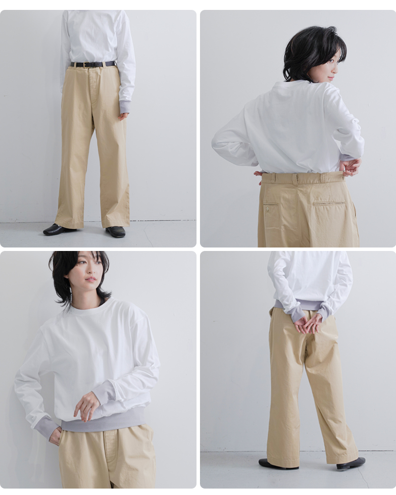 chimala チマラ チノ トラウザー パンツ cs39-wp15 レディース