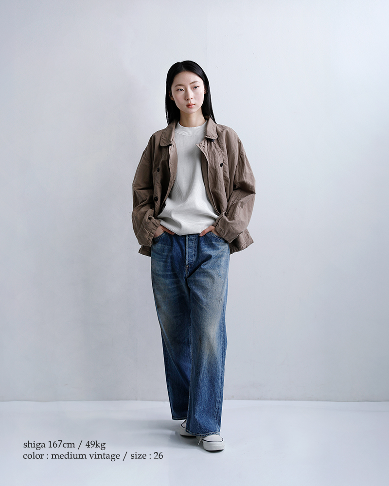chimala(チマラ) セルビッチデニム バギーカットパンツ cs41-wp03 chimala(チマラ) セルビッチデニム バギーカットパンツ cs41-wp03