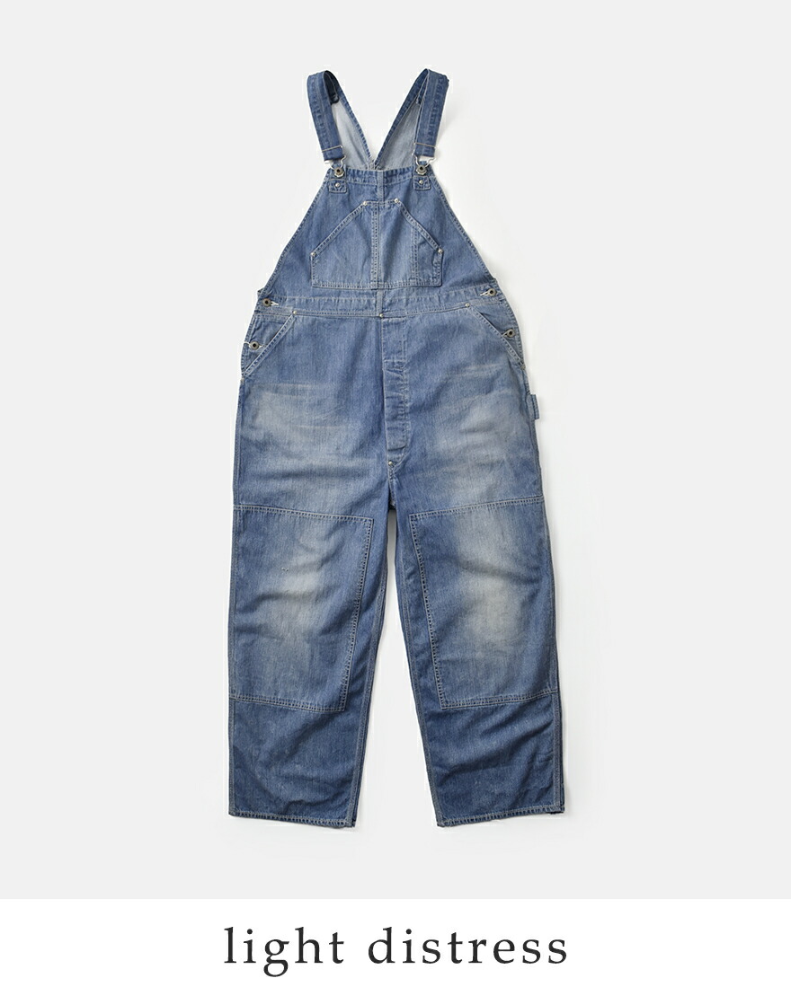 chimala（チマラ） ダブル幅デニム オーバーオール cs41-wp09