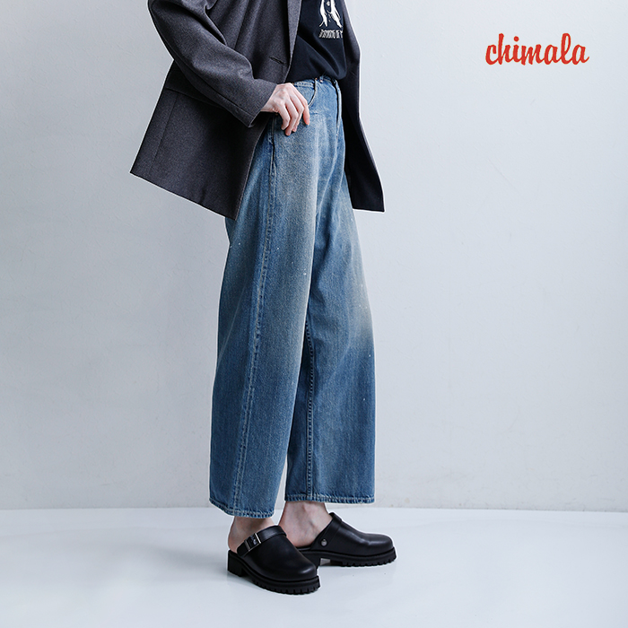 chimala（チマラ） セルビッチデニム ランチパンツ cs41-wp12
