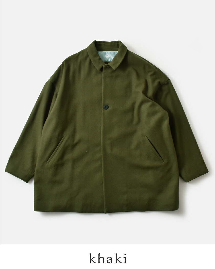 danton ダントン ウールモッサ ノーカラー ジャケット（レディース