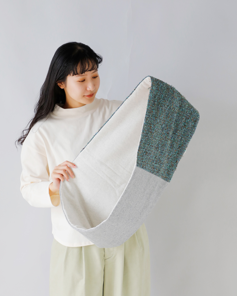 Dulcamara(ドゥルカマラ)コットンウールタターメルトンパデッドスヌードd225-g203