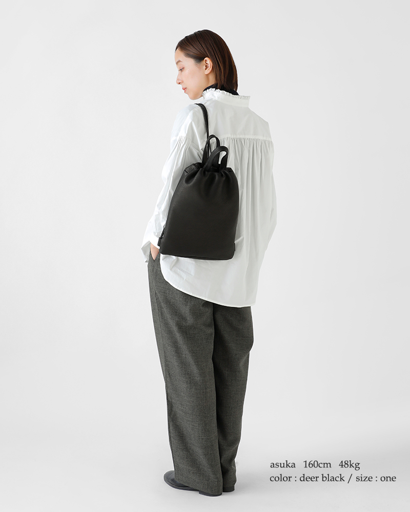 Ense（アンサ） ディアレザー ナップサック Knap Draw d630 レディース