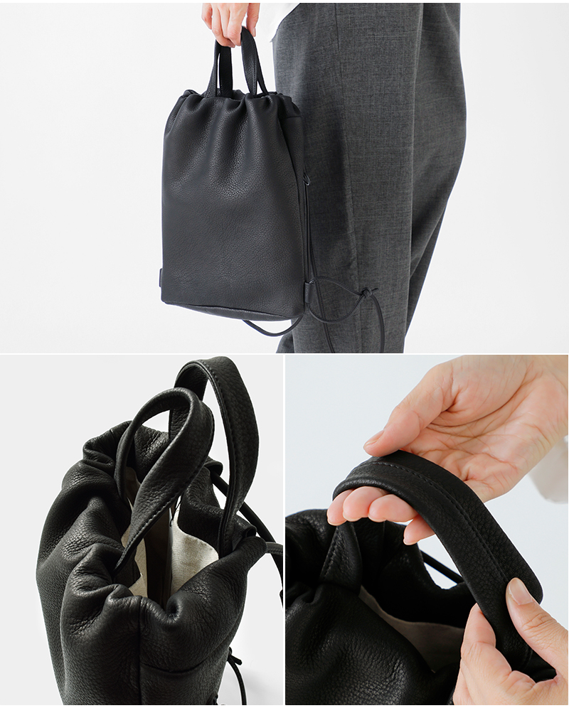 Ense（アンサ） ディアレザー ナップサック Knap Draw d630 レディース