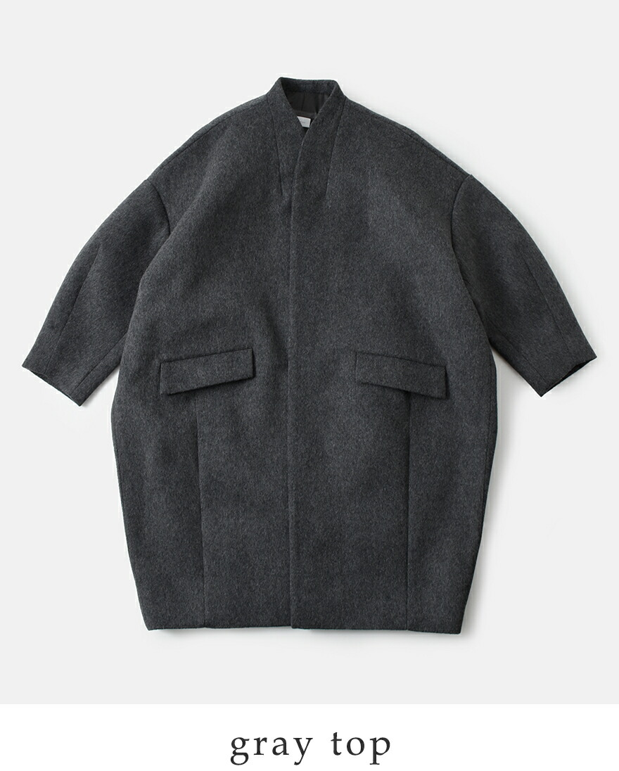 NO CONTROL AIR ショートビーバークロスオーバーサイズリブ衿ブルゾン NO CONTROL AIR ショートビーバークロスオーバーサイズリブ衿ブルゾン