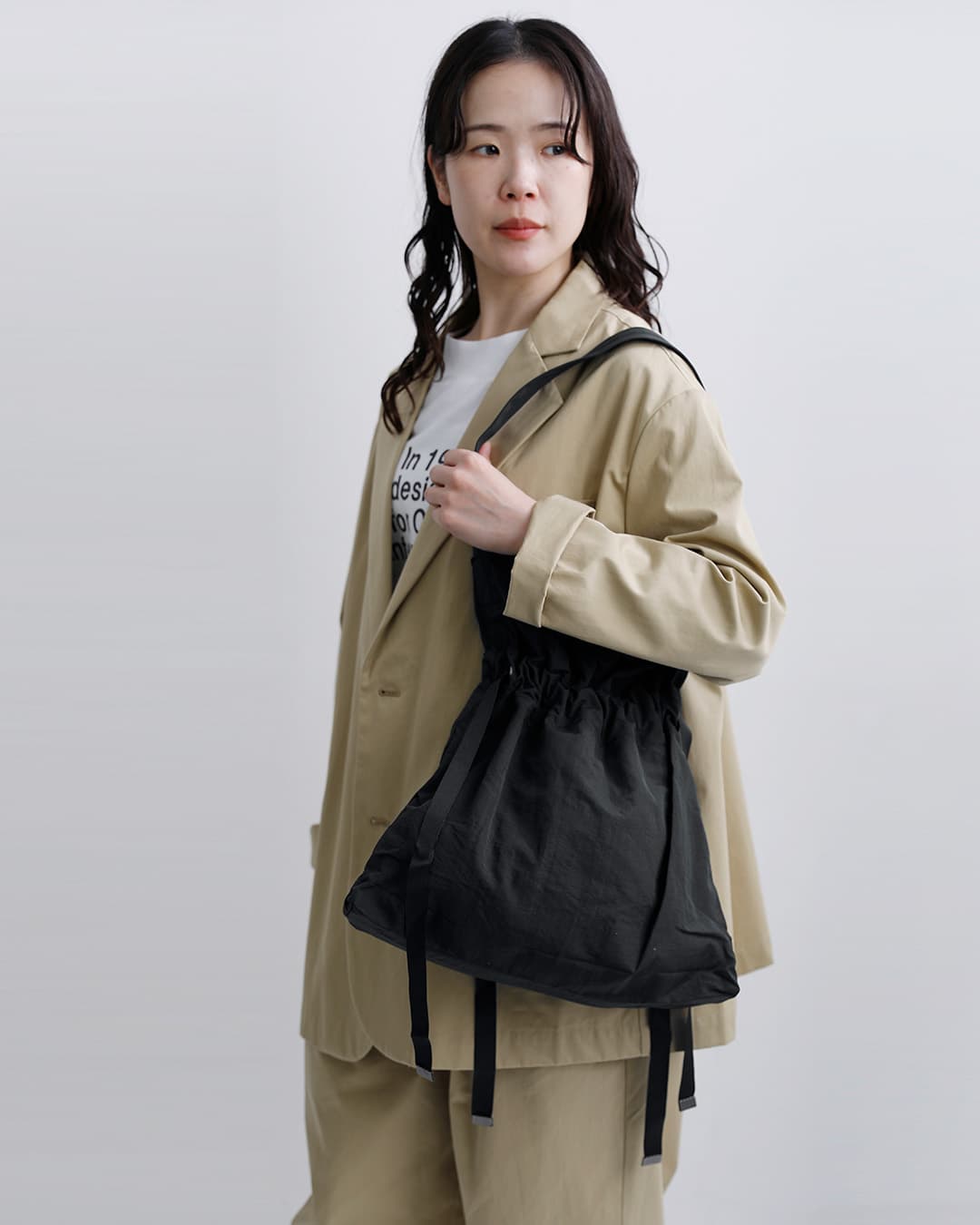 ACOC アコック ドローストリング バッグ drawstring-bag レディース