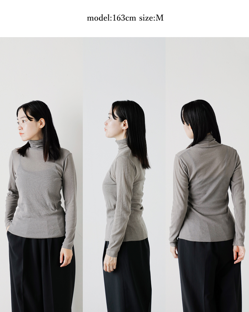 evam eva タートルネック ブラック 長袖 evam eva エヴァムエヴァ カシミヤ タートルネック プルオーバー