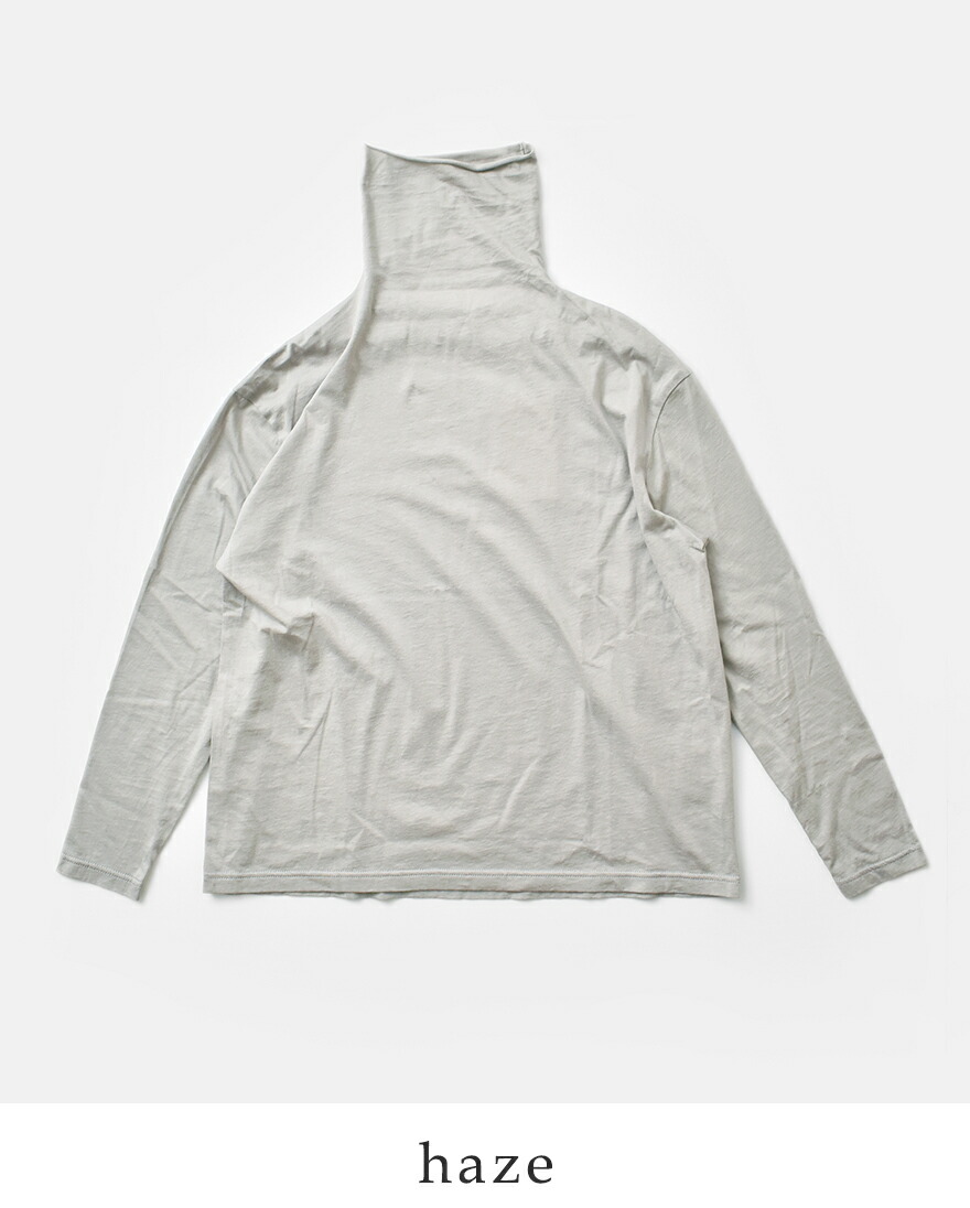 evam eva（エヴァムエヴァ） タートルネック カットソー プルオーバー