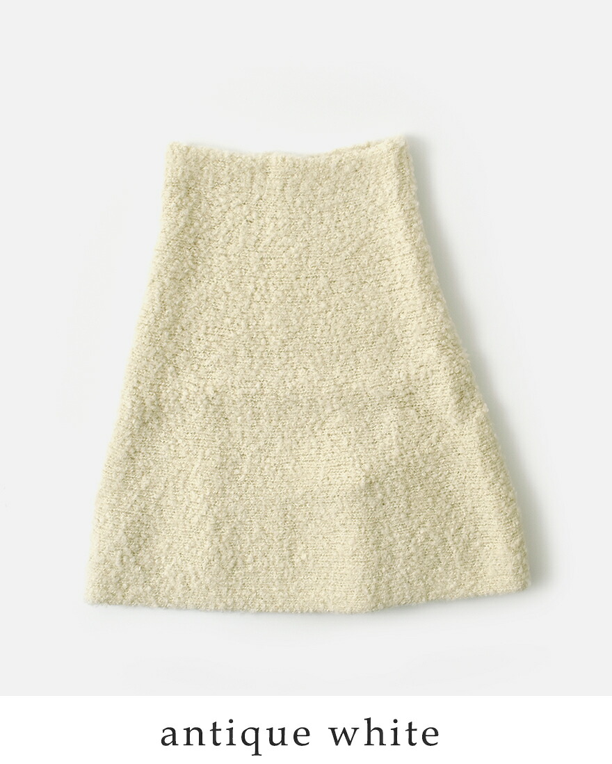 evam eva（エヴァムエヴァ） アルパカ ウール スヌード e253g182