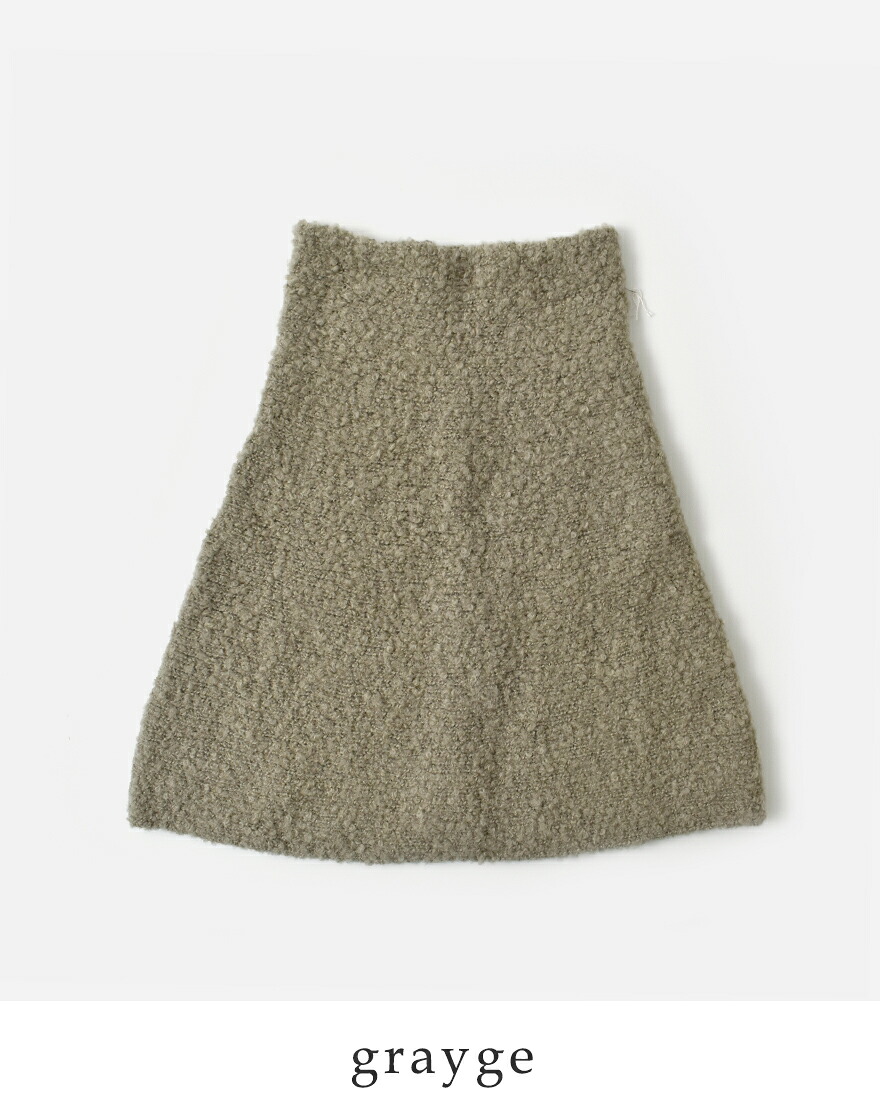 evameva　アルパカ　スヌード evam eva エヴァムエヴァ アルパカ ウール スヌード e253g182 2025aw