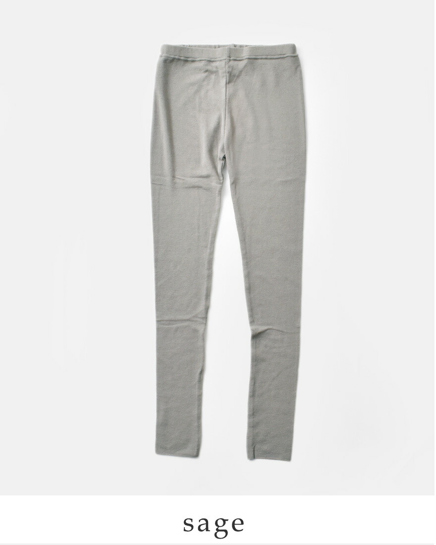 evam eva（エヴァムエヴァ） ウール レギンス e253k003 レディース