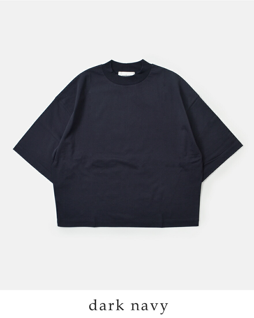 モックネック（レディースTシャツ、カットソー）（袖タイプ：七分袖