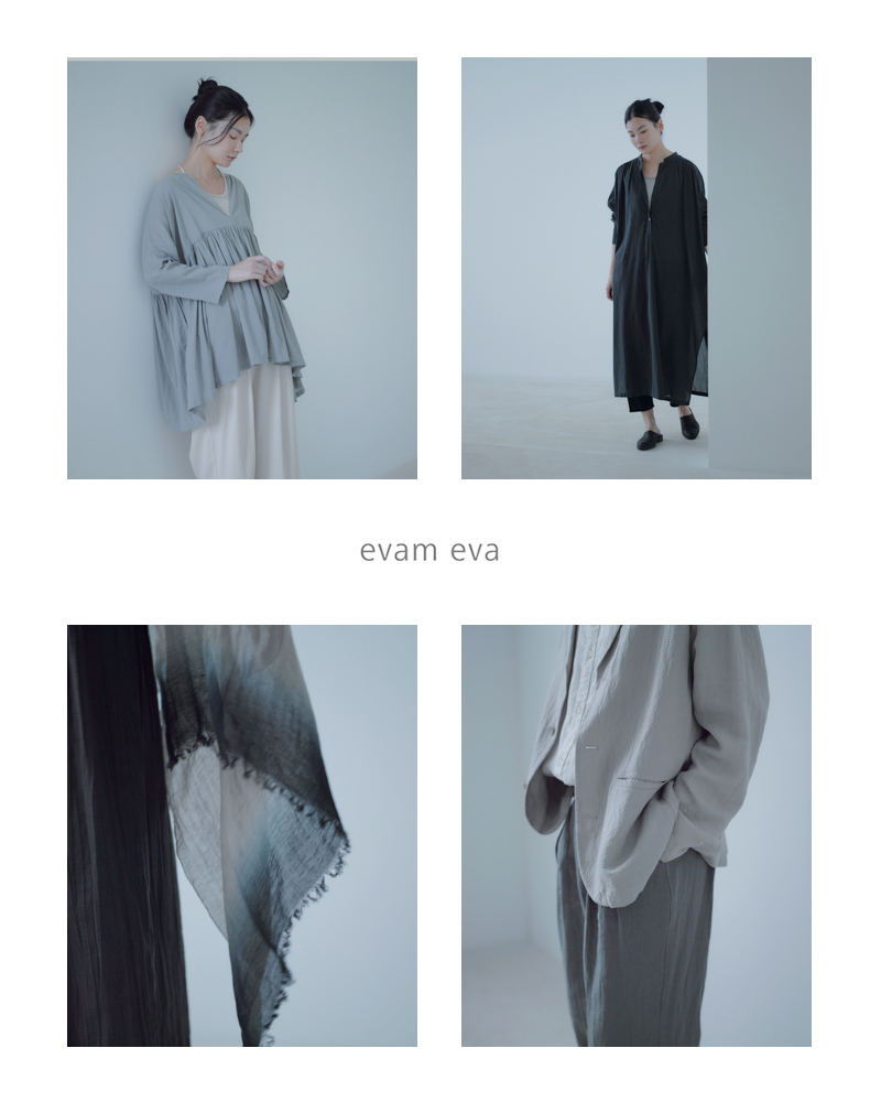 evam eva（エヴァムエヴァ） コットン ジャケット e261t059 レディース