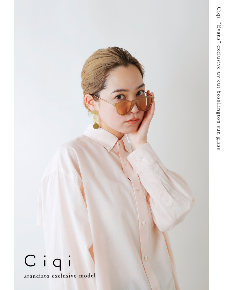 Ciqi シキ aranciato別注 UVカット ボスリントンサングラス