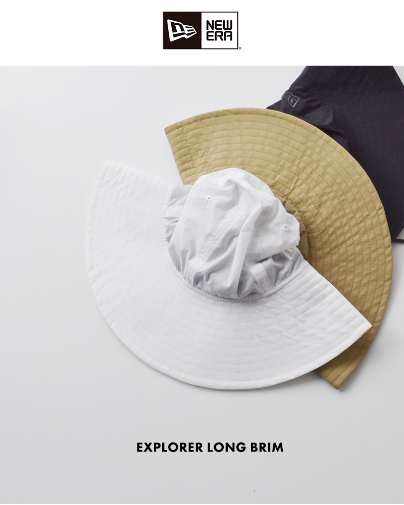 NEW ERA(ニューエラ)エクスプローラーワイドブリムナイロンハットexp-wide-brim