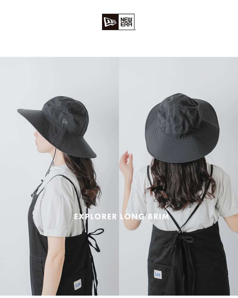 NEW ERA(ニューエラ)エクスプローラーワイドブリムナイロンハットexp-wide-brim