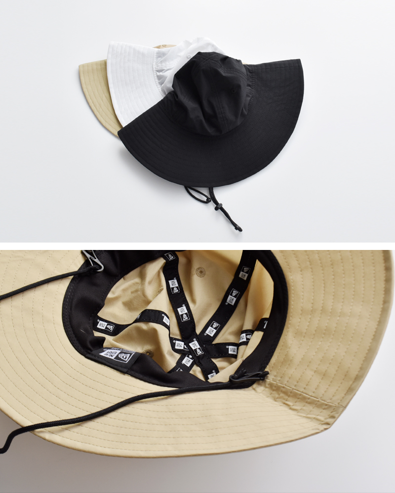 NEW ERA(ニューエラ)エクスプローラーワイドブリムナイロンハットexp-wide-brim