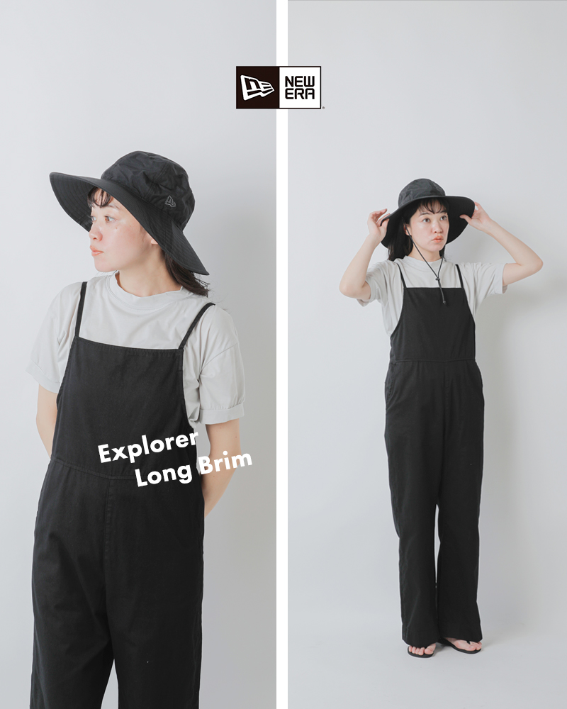 NEW ERA(ニューエラ)エクスプローラーワイドブリムナイロンハットexp-wide-brim
